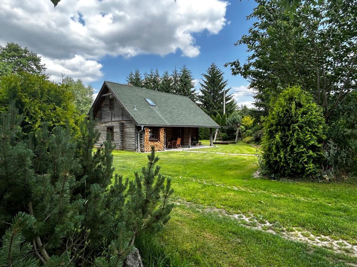 Log Cabin In Czech-Saxon Switzerland Sluknov Exterior photo